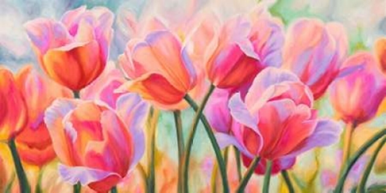 Tulips in Wonderland Poster Print by Cynthia Ann - Item # VARPDX2AN3716